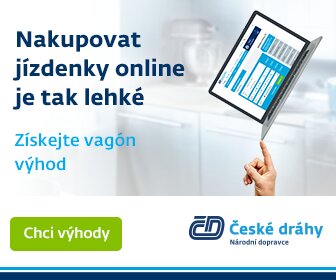 Jízdenky Českých drah rychle a pohodlně přes internet i v aplikaci. Výběr nejlevnější dostupné jízdenky a bez front.
