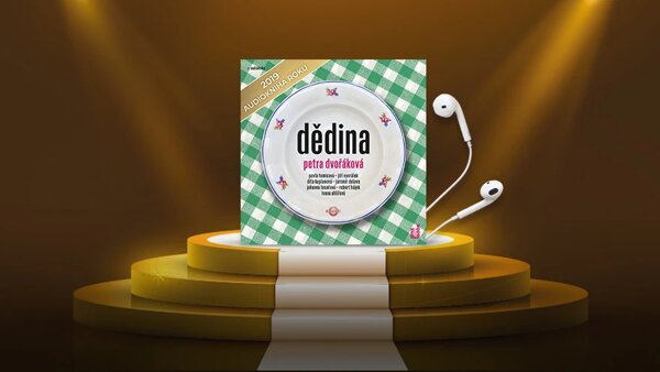 Dědina, Serotonin, Jak na sítě. 5 nejlepších audioknih podle výročního ocenění Audiokniha roku.