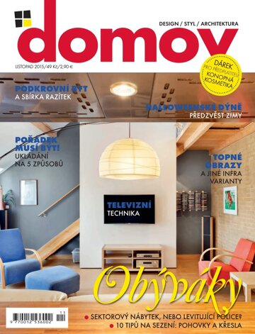 Obálka e-magazínu Domov 11/2015