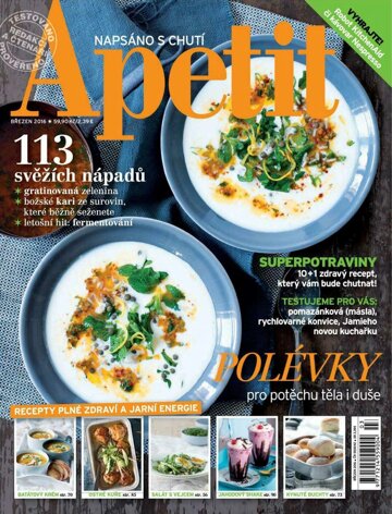 Obálka e-magazínu Apetit 3/2016