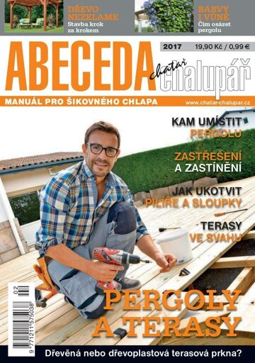 Obálka e-magazínu Abeceda:Pergoly a terasy  2-2017