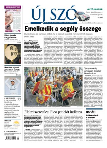 Obálka e-magazínu Új Szó 9.10.2017