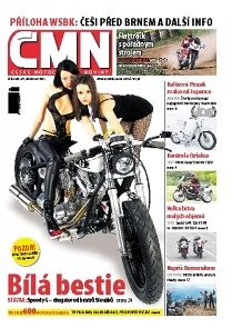 Obálka e-magazínu ČESKÉ MOTOCYKLOVÉ NOVINY 27.26.2011