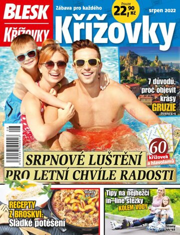 Obálka e-magazínu Blesk Křížovky 8/2022