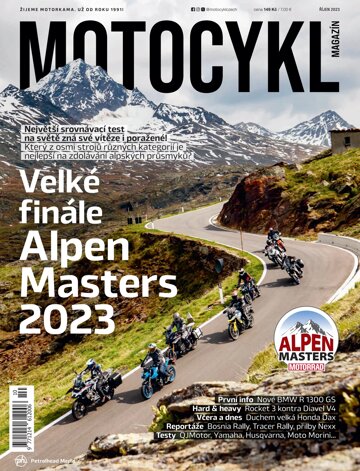 Obálka e-magazínu Motocykl 10/2023