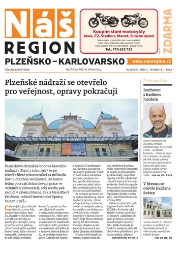Obálka e-magazínu Náš Region - Plzeňsko 3/2024