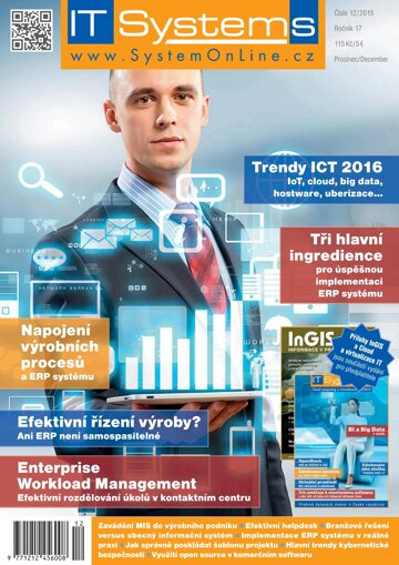 Obálka e-magazínu IT Systems 12/2015