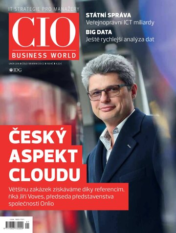 Obálka e-magazínu CIO Business World 1/2016