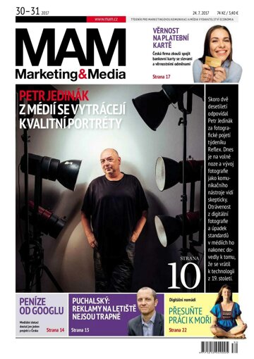 Obálka e-magazínu Marketing & Media 30-31 - 24.7.2017