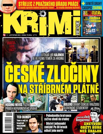 Obálka e-magazínu Krimi revue 11/22