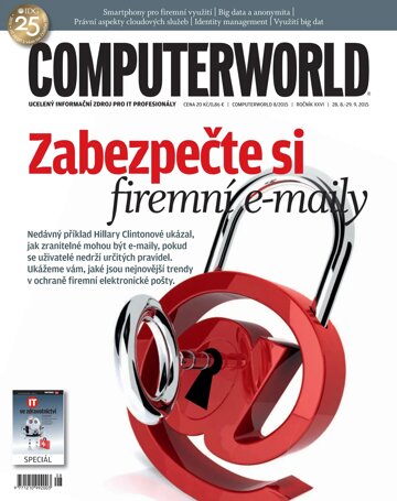 Obálka e-magazínu Computerworld 8/2015