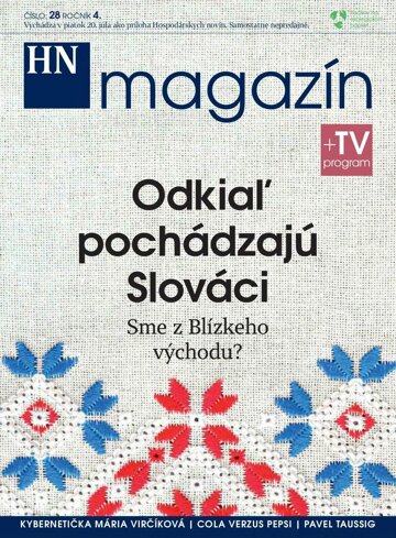 Obálka e-magazínu Prílohy HN magazín číslo: 28 ročník 4.