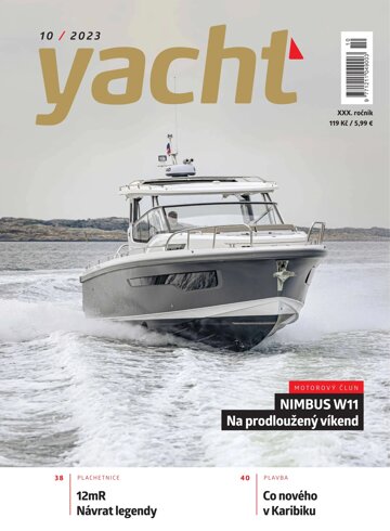 Obálka e-magazínu Yacht 10/2023