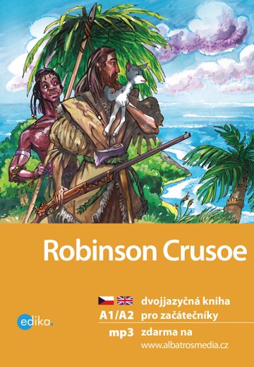 Obálka knihy Robinson Crusoe A1/A2
