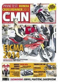 Obálka e-magazínu ČESKÉ MOTOCYKLOVÉ NOVINY 23/2014