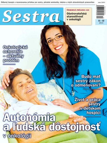 Obálka e-magazínu Sestra 11-12/2014