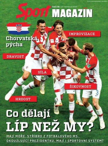 Obálka e-magazínu Příloha Sport 27.7.2018