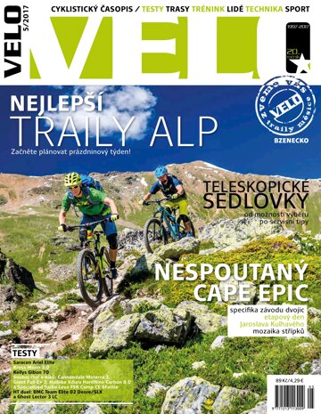 Obálka e-magazínu Velo 5/2017