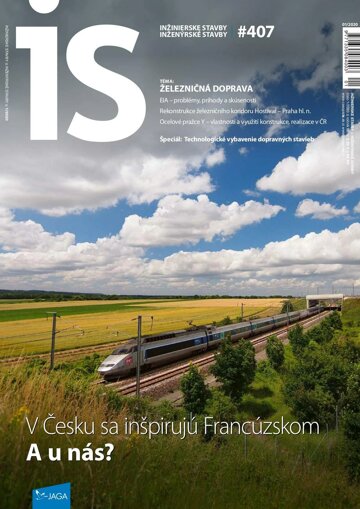 Obálka e-magazínu Inžinierske stavby 1/2020
