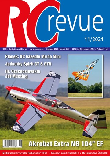 Obálka e-magazínu RC revue 11/2021