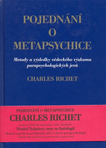 Obálka knihy Pojednání o metapsychice