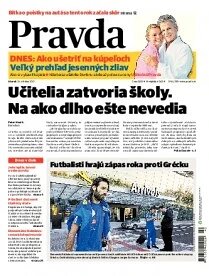 Obálka e-magazínu Pravda 16. 10. 2012