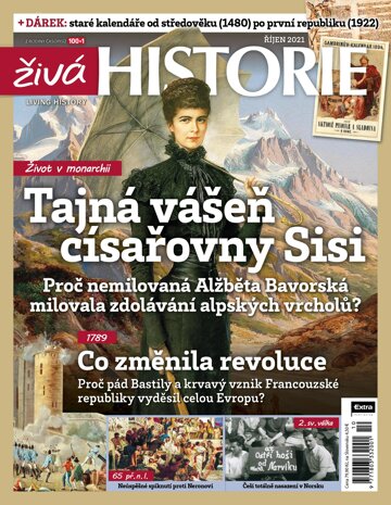 Obálka e-magazínu Živá historie 10/2021