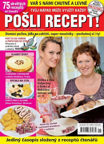 Obálka e-magazínu Pošli recept 2/2016