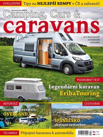 Obálka e-magazínu Camping, Cars & Caravans 4/2018
