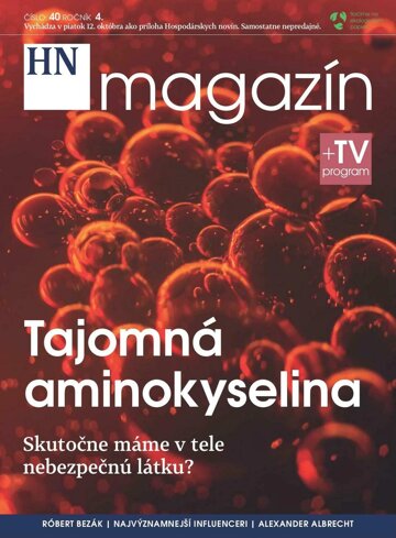 Obálka e-magazínu Prílohy HN magazín číslo: 40 ročník 4.