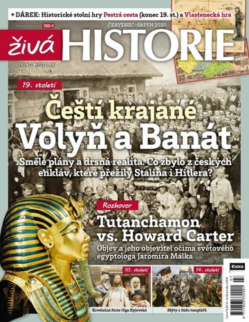 Obálka e-magazínu Živá historie 7-8/2020