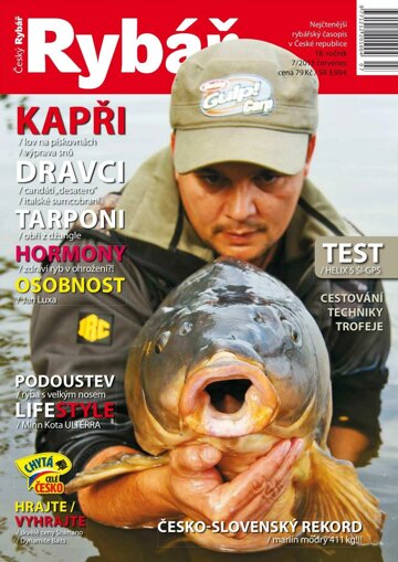 Obálka e-magazínu Český rybář 7/2015