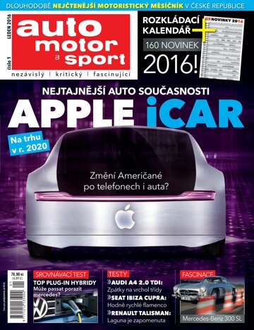 Obálka e-magazínu Auto motor a sport 1/2016