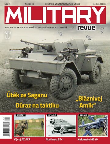 Obálka e-magazínu Military revue 3/2017