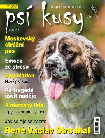 Obálka e-magazínu Psí kusy 7/2017