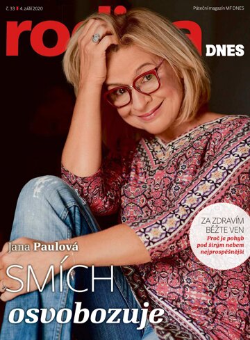Obálka e-magazínu Magazín RODINA DNES - 4.9.2020