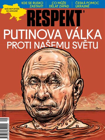 Obálka e-magazínu Respekt 9/2022