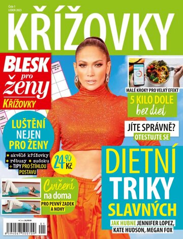 Obálka e-magazínu Blesk pro ženy Křížovky 1/2023