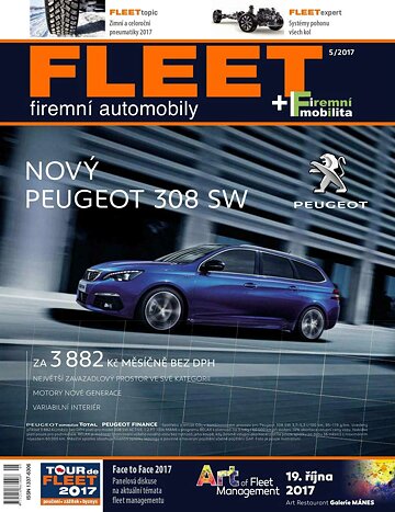Obálka e-magazínu Ekonom 41 - 12.10.2017 příloha Fleet Firemní automobily