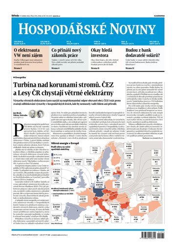 Obálka e-magazínu Hospodářské noviny 075 - 17.4.2024
