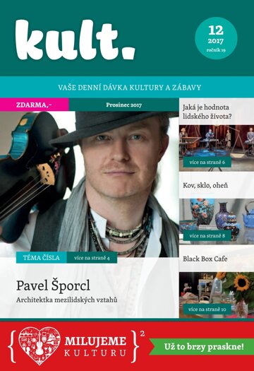 Obálka e-magazínu Kult 12/2017
