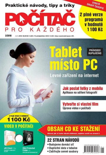 Obálka e-magazínu Počítač pro každého 2/2018