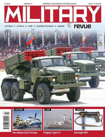 Obálka e-magazínu Military revue 3/2018
