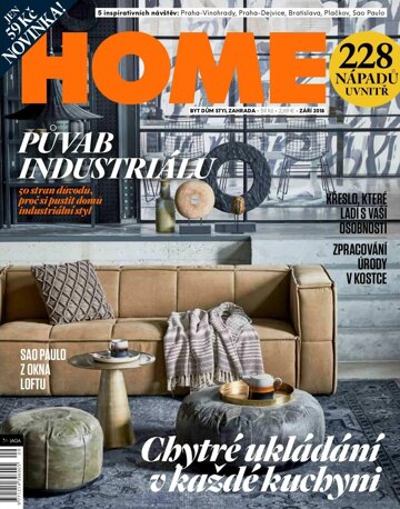 Obálka e-magazínu HOME 9/2018