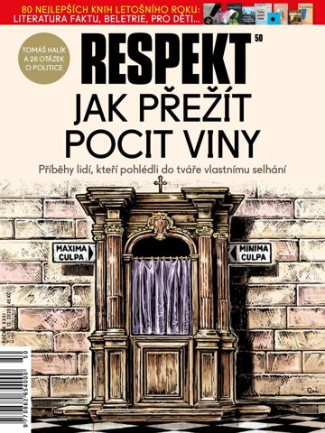 Obálka e-magazínu Respekt 50/2020