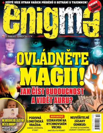 Obálka e-magazínu Enigma 10/22