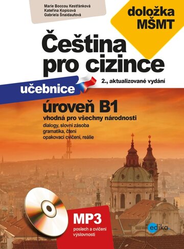 Obálka knihy Čeština pro cizince B1
