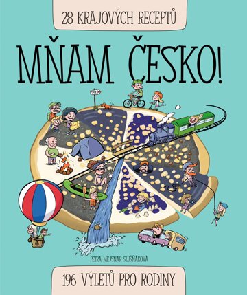 Obálka knihy Mňam Česko!