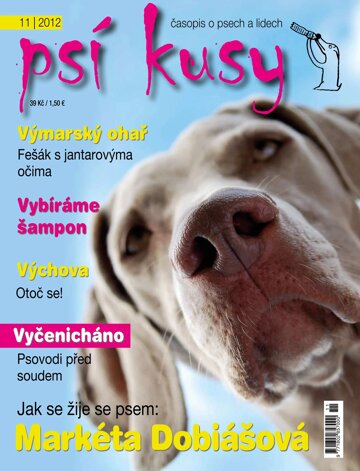 Obálka e-magazínu Psí kusy 11/2012