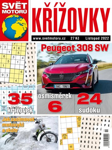 Obálka e-magazínu Svět motorů Křížovky 11/2022